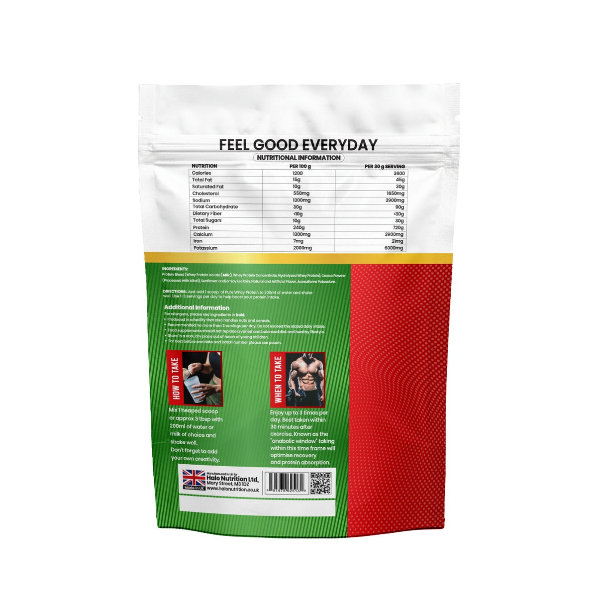 total protein | dual protein matrix concentrate & isolate | strawberry flavour