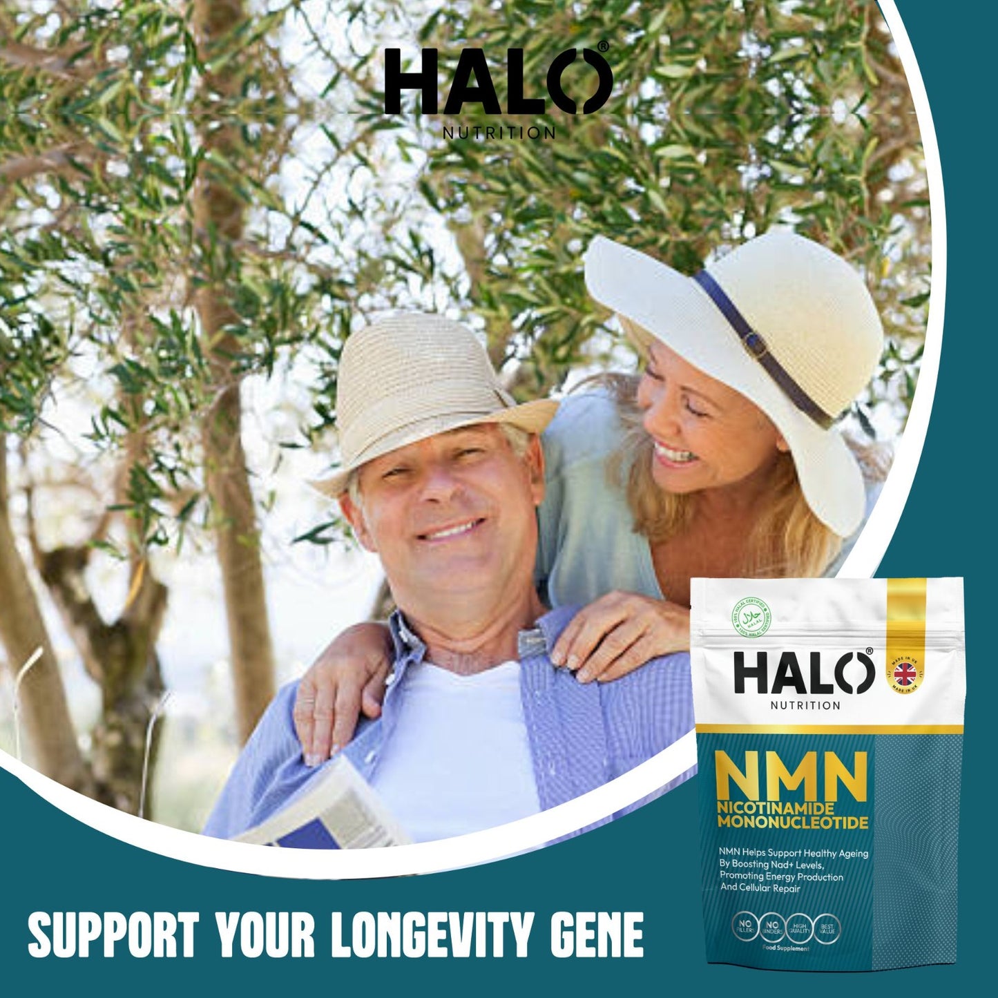 halo nutrition nmn 90 capsules 600mg