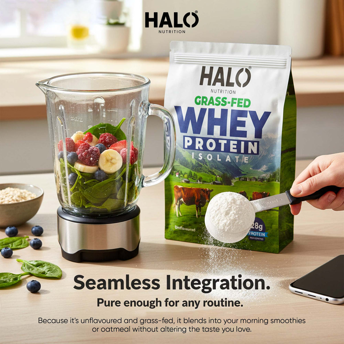 grass-fed whey protein isolate