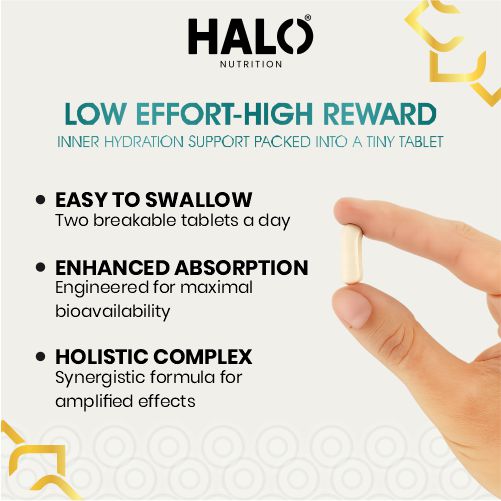 halo nutrition hyaluronic acid 600mg capsules