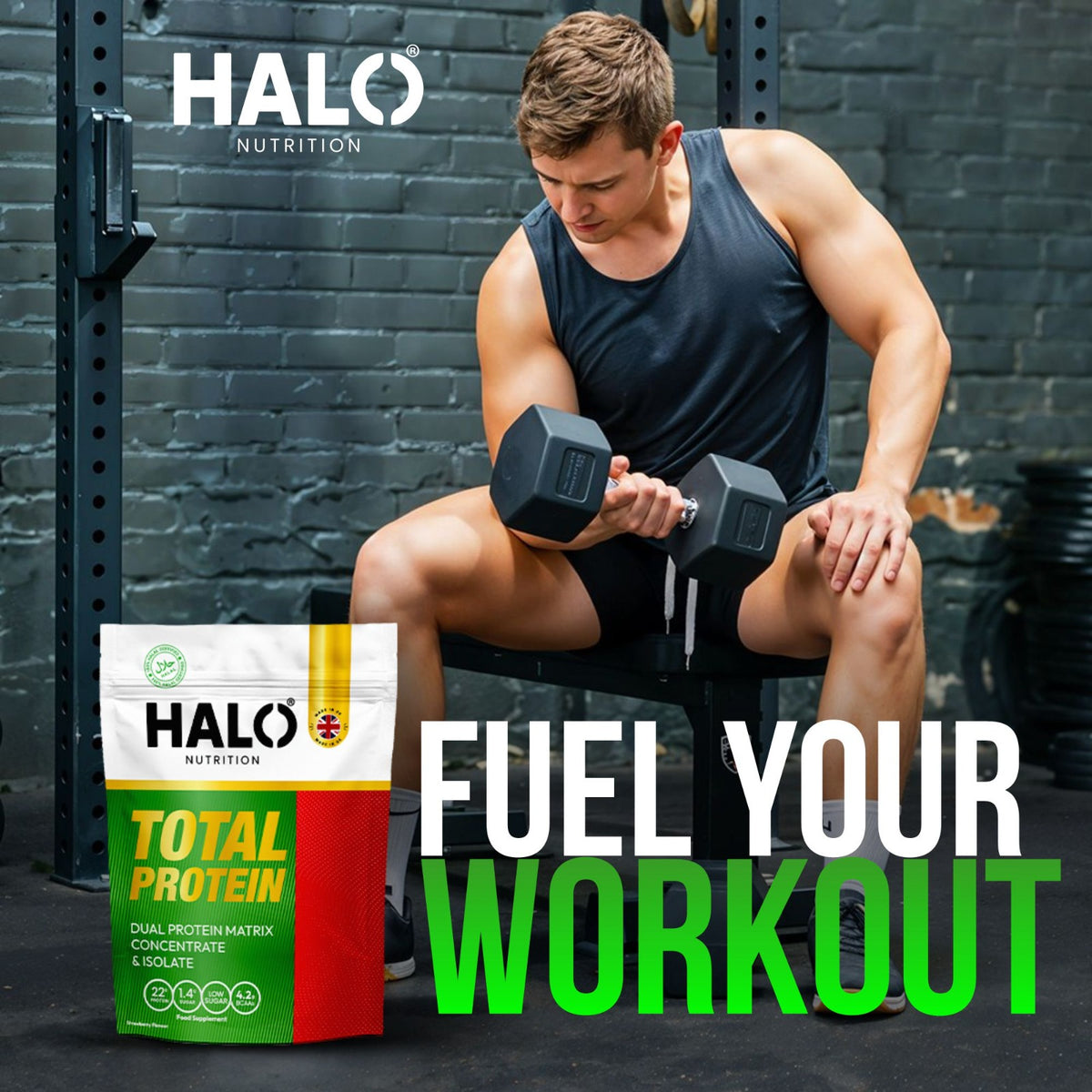 total protein | dual protein matrix concentrate &amp; isolate | strawberry flavour
