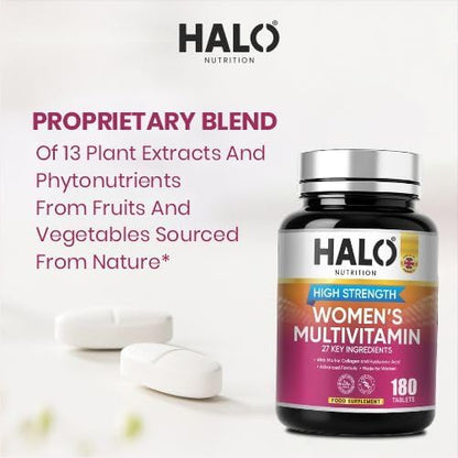 Women’s Multivitamin & Mineral Complex | Halo Nutrition