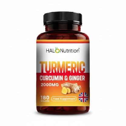 Halo Nutrition High-Strength Turmeric Tablets