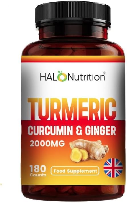 Halo Nutrition High-Strength Turmeric Tablets