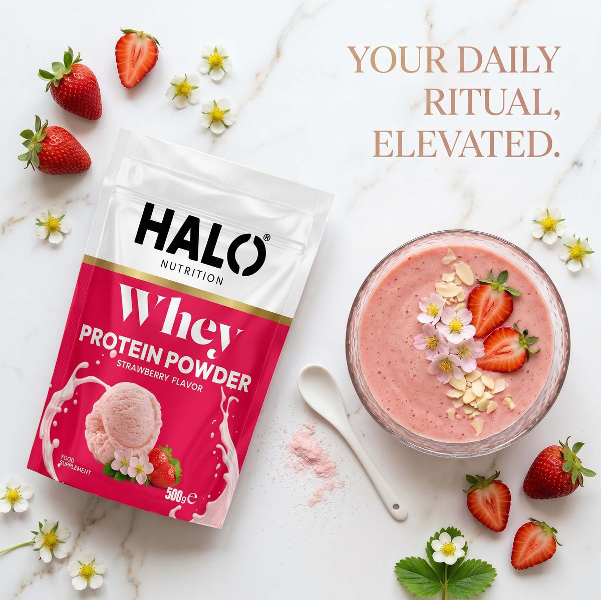 protein strawberry flavor