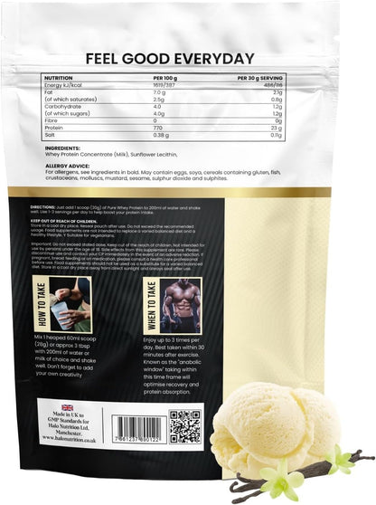 Pure Whey Protein Shake – Vanilla