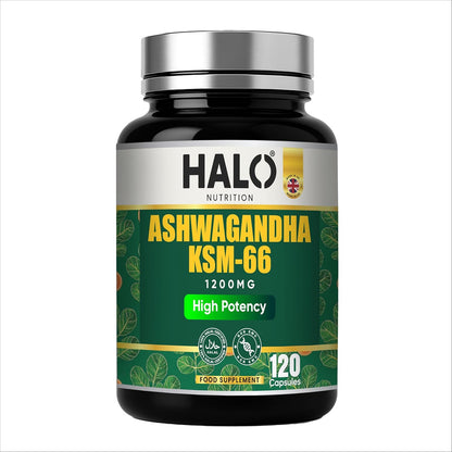 Halo Nutrition Ashwagandha KSM-66® Complex Capsules