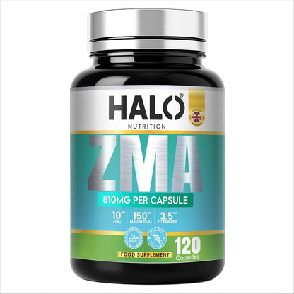 Zinc & Magnesium ZMA with Vitamin B6 | Halo Nutrition