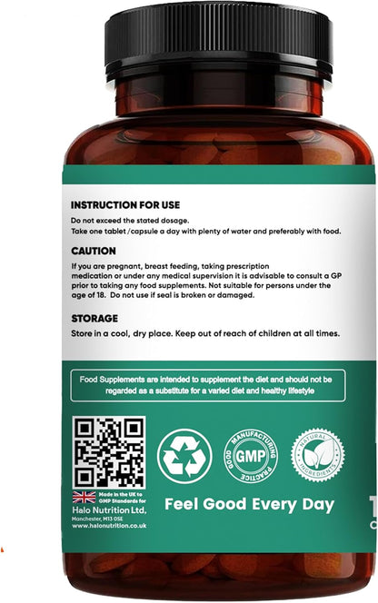 Halo Nutrition Lion’s Mane Mushroom Extract Capsules