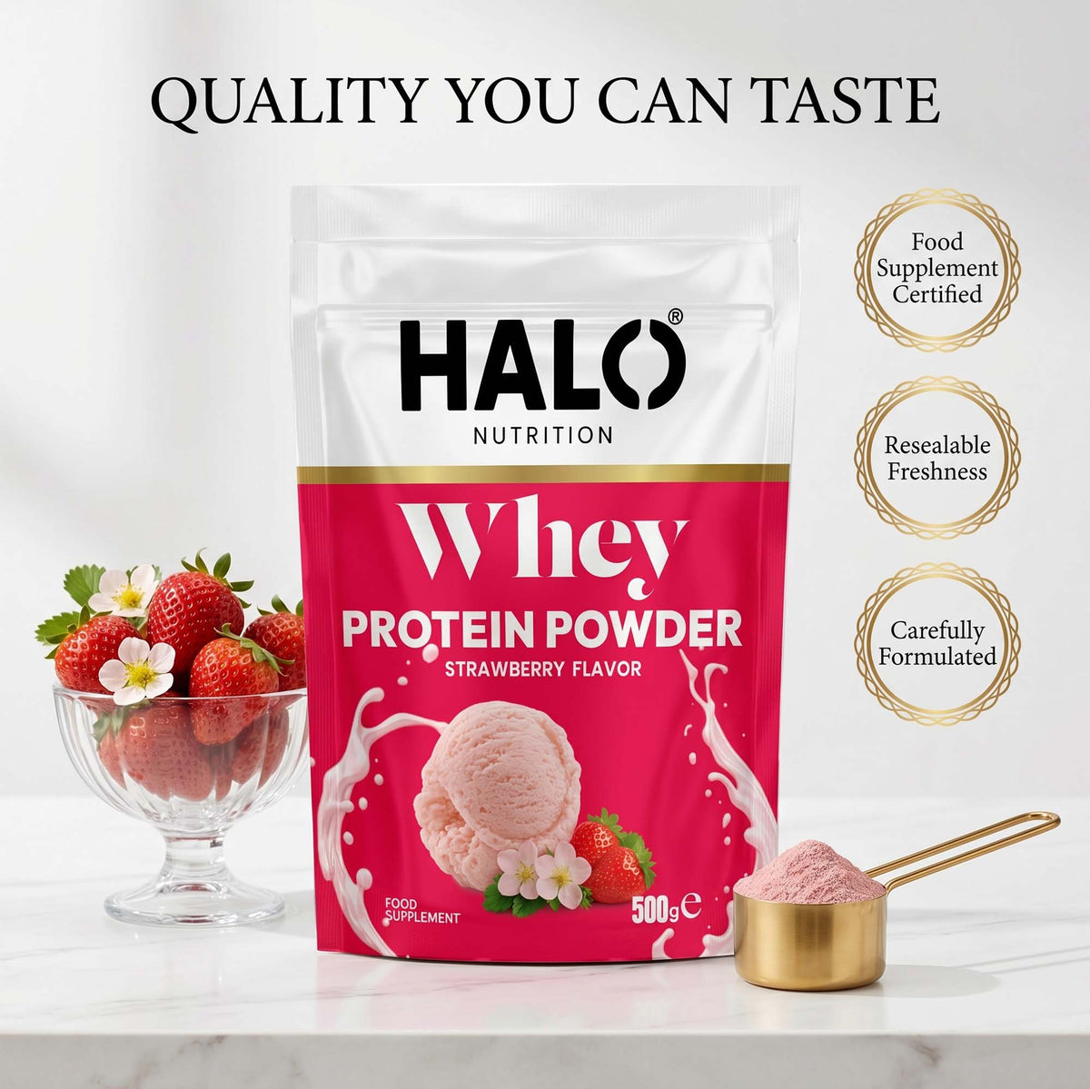 protein strawberry flavor