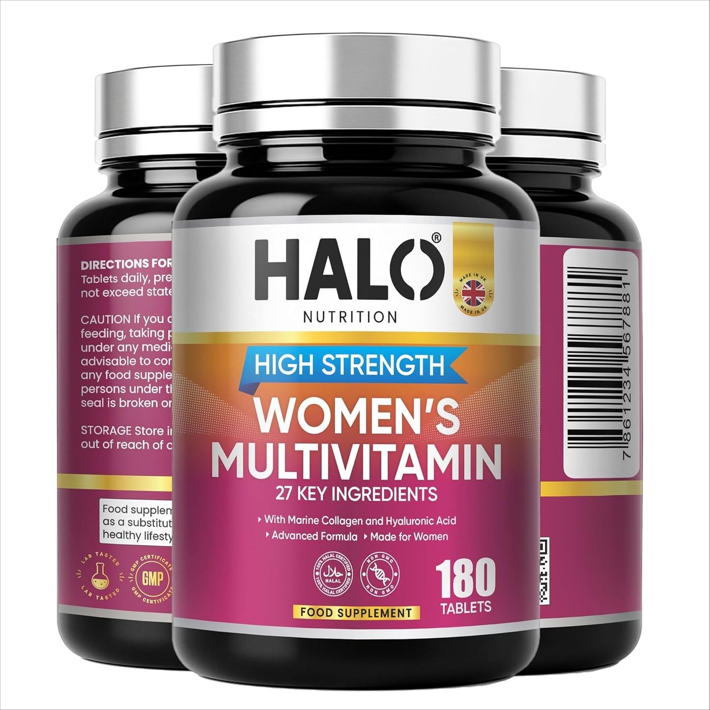 women’s multivitamin & mineral complex | halo nutrition