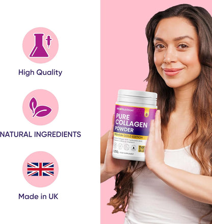 Gold Edition Marine Collagen Peptides – 8 Essential Amino Acids