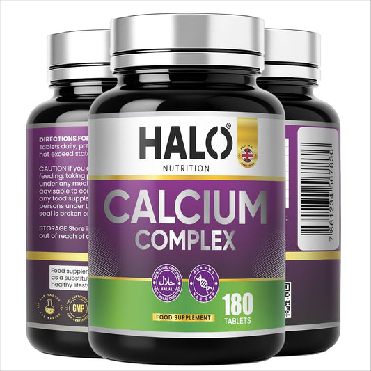 Halo Nutrition Calcium Complex Tablets