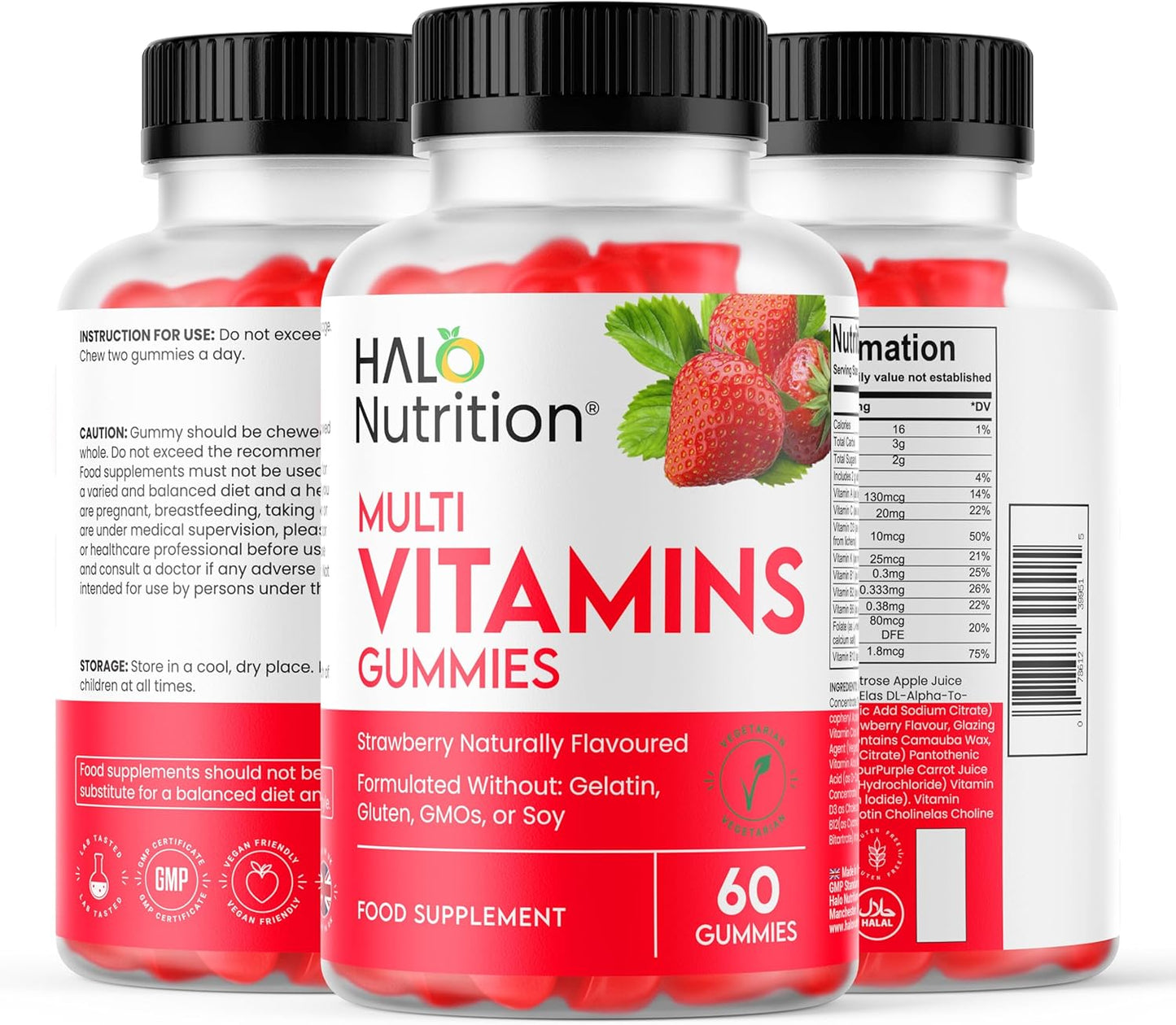 halo nutrition multivitamin gummies for adults