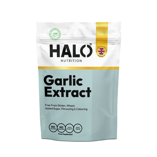 Halo Nutrition Garlic Extract Capsules 12,000mg - Super Strong 120 Capsules