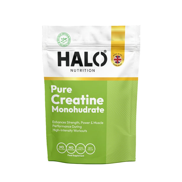 Halo Nutrition Creatine Monohydrate Powder 50 + Servings 100% Pure