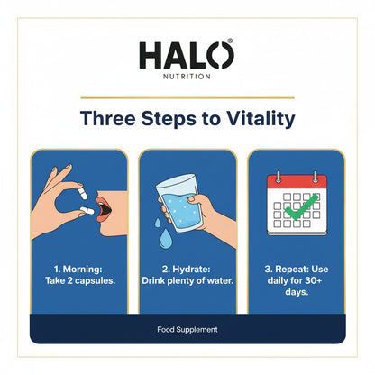 Halo Nutrition - NAD+ 90 Capsules