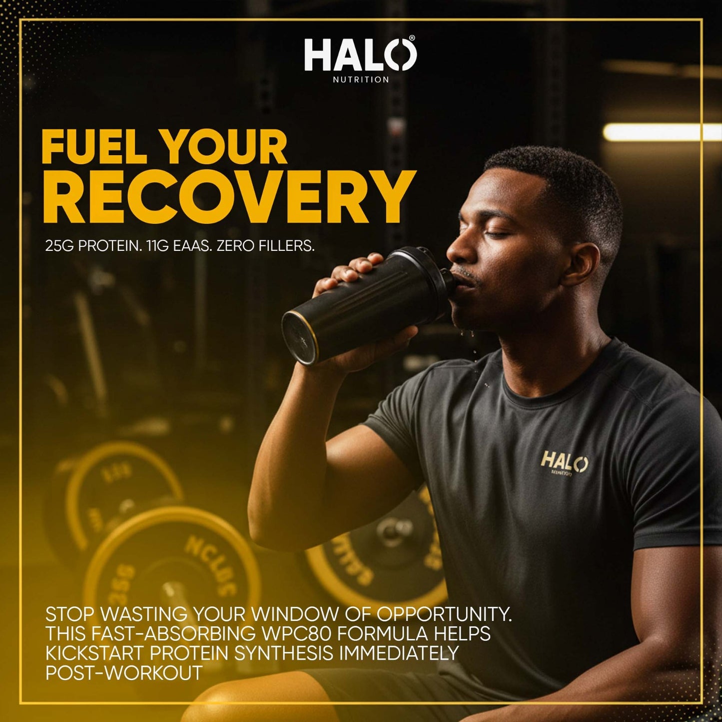 halo nutrition - 100% raw whey nutrition powder