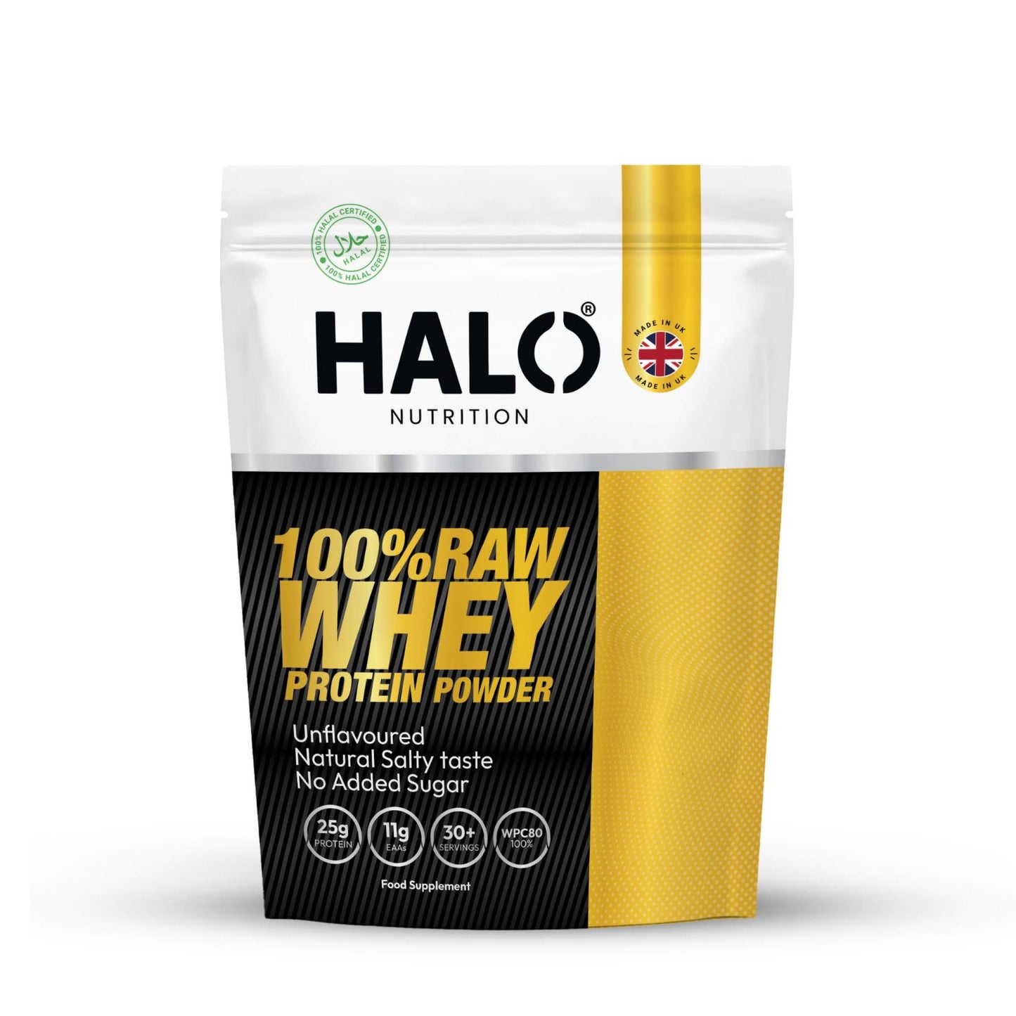 halo nutrition - 100% raw whey nutrition powder