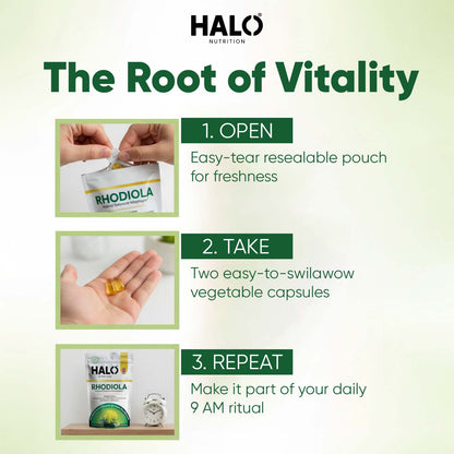 Halo Nutrition - RHODIOLA