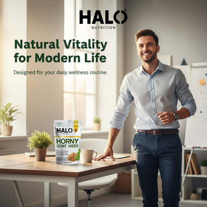 Halo Nutrition - Horny Goat Weed - 120 High Strength Tablets