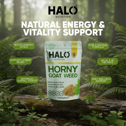 Halo Nutrition - Horny Goat Weed - 120 High Strength Tablets